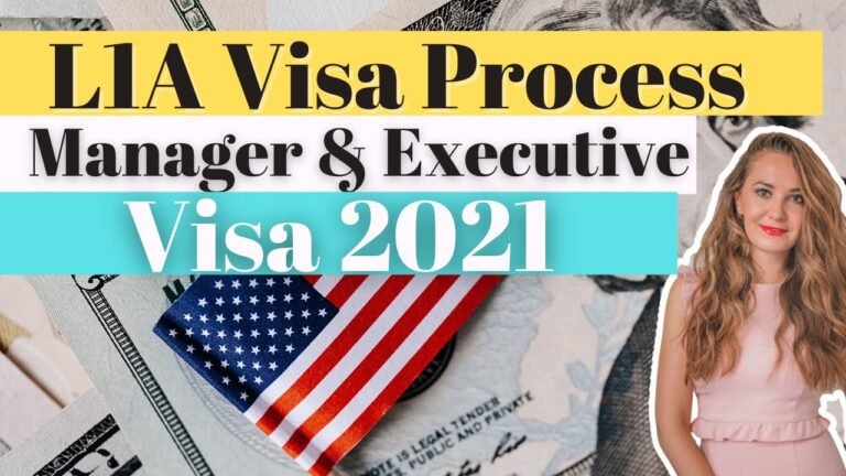 L1A Visa Process 2021 – US Immigration Update