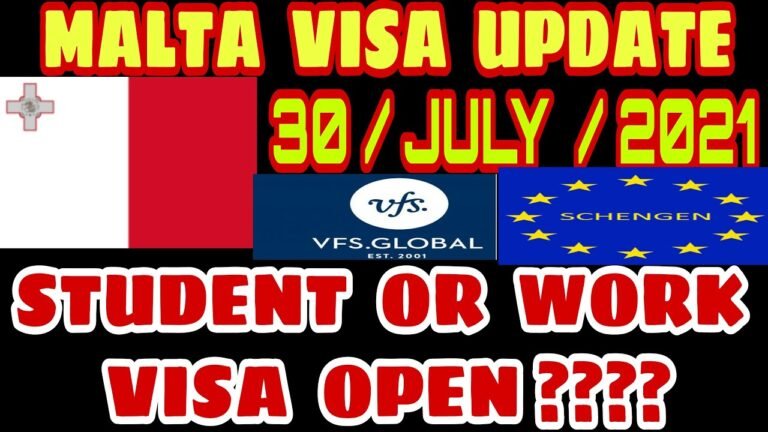 Malta VFS Global Update | Malta Visa Update 2021 | Khanna Visa Advice |