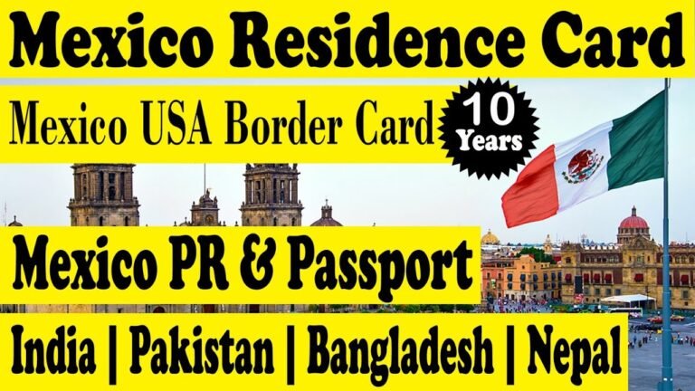 Mexico & USA Border Card l Mexico Residence Card l Mexico PR l Business in Mexico l Mexico Passport