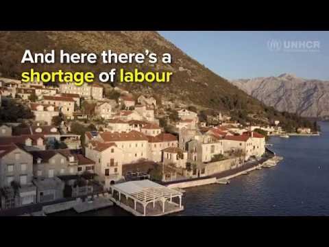 Montenegrin tourist paradise gets labour lift from refugee workers