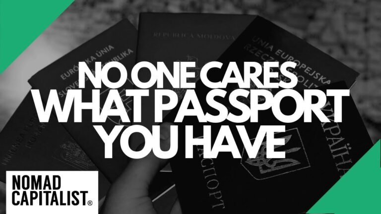 No One Cares What Passport You Have