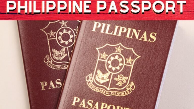 PHILIPPINE PASSPORT REQUIREMENTS – DFA