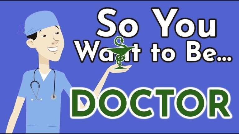 So You Want to Be a DOCTOR (How to Become One) [Ep. 1]