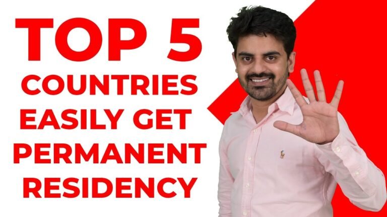 TOP 5 Countries Indians Can Easily Get Permanent Residency | STUDY ABROAD