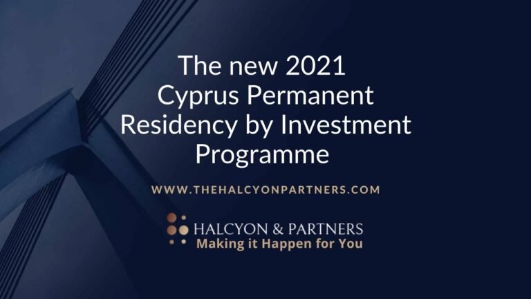 The new 2021 Cyprus Permanent Residency by Investment Programme. The new 2021 Cyprus Permanent Residency by Investment Programme.