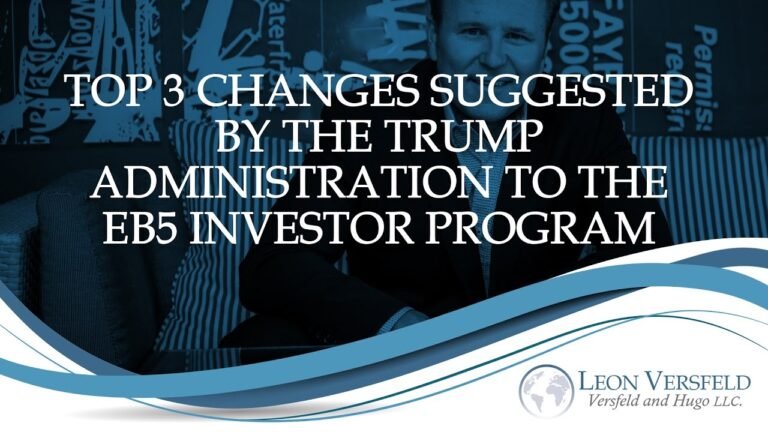 Top 3 Changes Suggested by Trump to the EB5 Investor Program – #ForeignPolicy Ep06