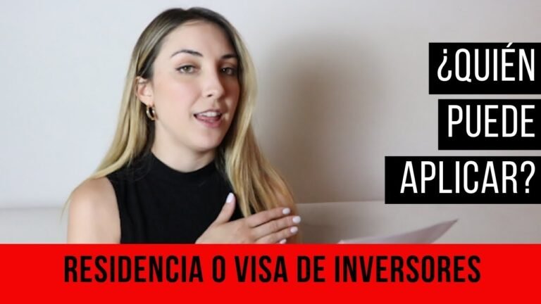 Visado para inversores en España (GOLDEN VISA) ¿Quién puede aplicar? ¿Cuáles son los requisitos?