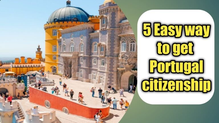 portugal New citizenship law, PR , TRC , New portugal Visa Update 2021