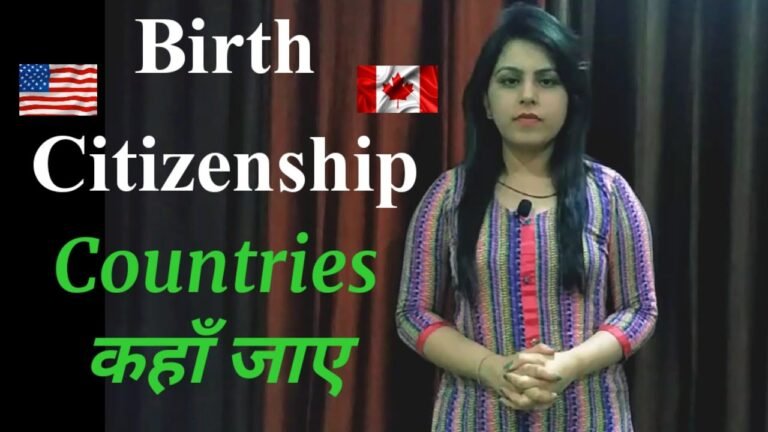 which countries have birth citizenship|Usa canada passport by birth