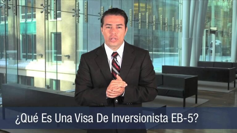 ¿Qué es una visa de inversionista EB 5? Abogado para visa de inversionista