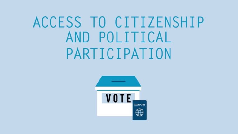 Access to Citizenship and Political Participation