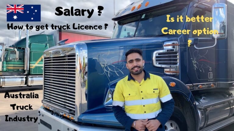 Australia Truck Industry | Salary | Career opportunities | Licence Procedure |