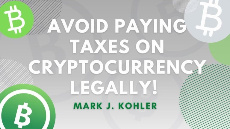 Avoid Paying Taxes on Cryptocurrency LEGALLY