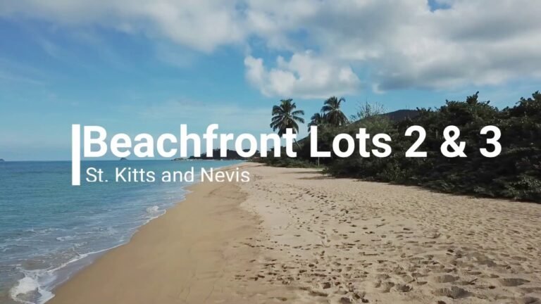 Beachfront Lots 2 & 3 – St. Kitts and Nevis Real Estate