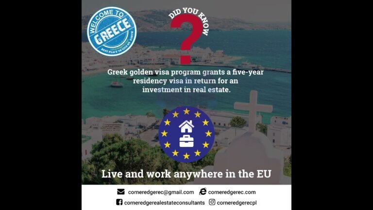 Benefits Of Citizenship By Investment For GREECE, Greece PR Fast-track Procedure