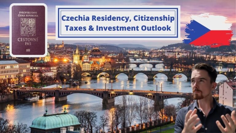 Czech Republic Investing, Residency & Citizenship Options Explained [Czechia Macro Outlook 2021]