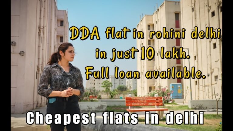 DDA LIG flat in rohini sector 34, delhi in just 10 lakh|Full loan available| Cheapest flats in delhi