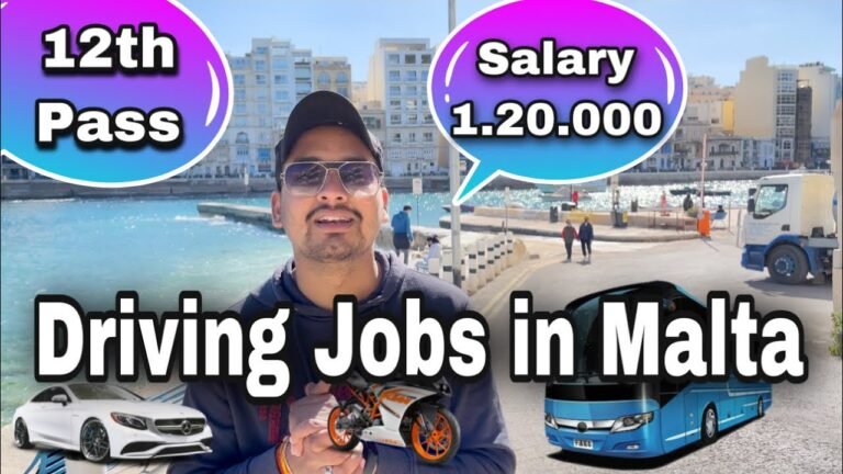 DRIVING JOBS IN MALTA! SALARY! DEMAND! REQUIREMENTS.