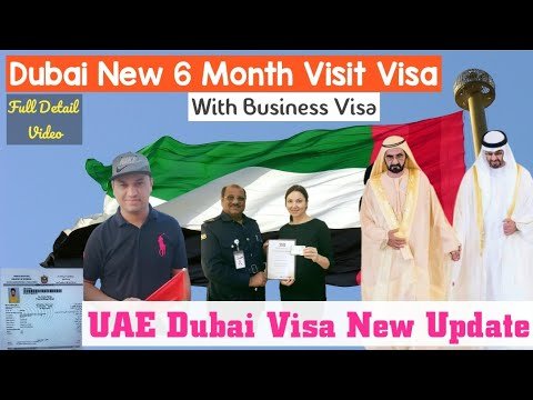 Dubai UAE Visa Update New|| UAE Golden Visa Start 6 Month_Dubai Work Visa & Visit Visa Latest Update