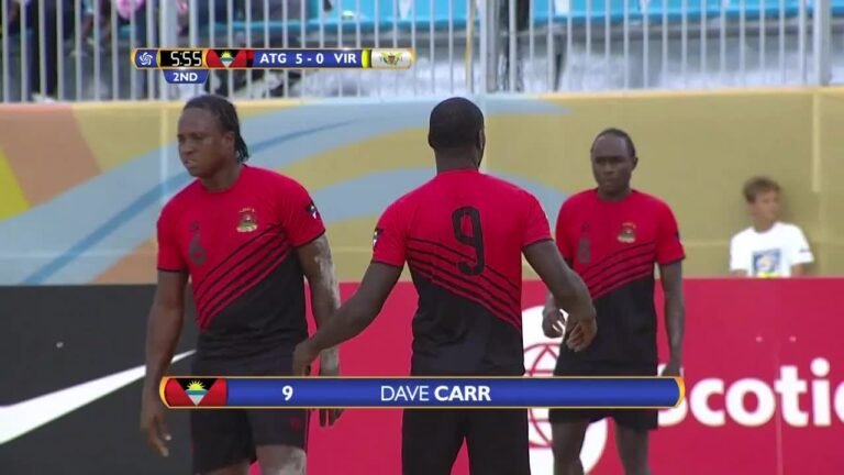 GOAL Antigua and Barbuda, Dave CARR No. 9