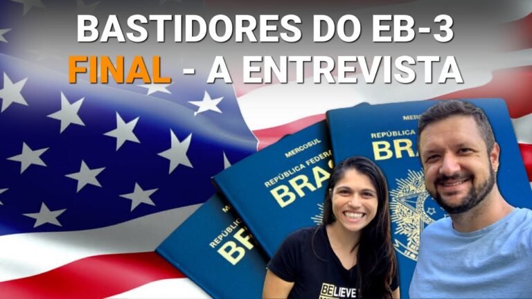 Green Card USA – Ep Final – A Entrevista – Bastidores do Visto EB-3