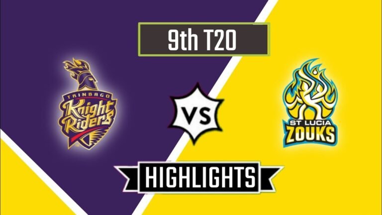 HIGHLIGHTS : TRINBAGO KNIGHT RIDERS vs SAINT LUCIA KINGS, 9th CPL 2021 MATCH HIGHLIGHTS