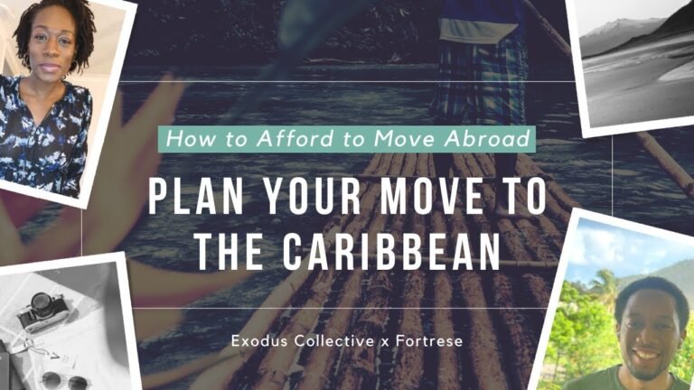 How to Afford To Move Abroad  | Moving to the Caribbean