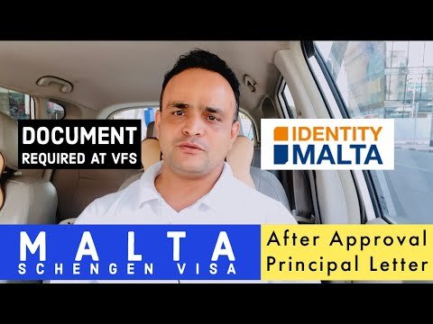 How to Apply Malta Visa at VFS | Identity Malta | What is Approval Principal Letter and CVU Approval