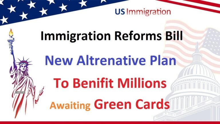 Immigration Reforms Reconciliation bill Democrats Registry Plan US Immigration News Green Card NVC