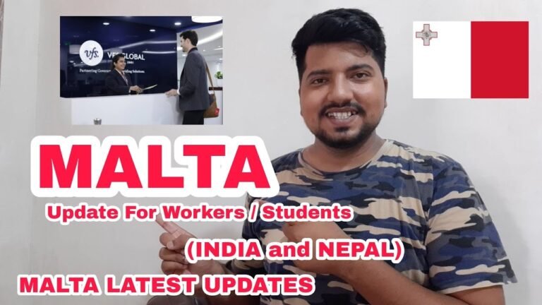 MALTA Visa New Update| For Workers and Students | Nepal and India | Update For Indians.