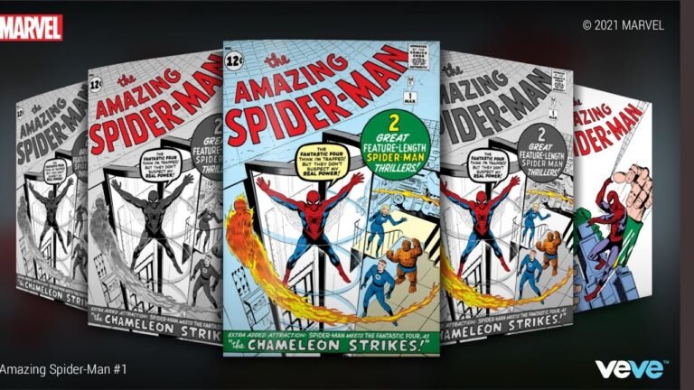 Marvel's 1st Spider-Man NFT Comic On Veve Live! E2 News!