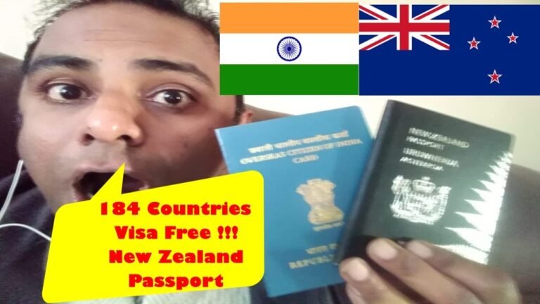 New Zealand Passport | World's Best Passport | Travel Visa Free to 184 countries