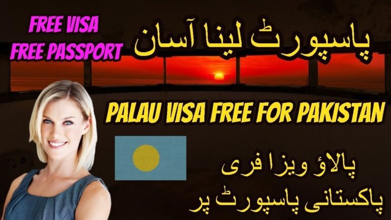 Palau free visa for Pakistani Passport | Palau Passport — Palau visa Pakistani/Indian