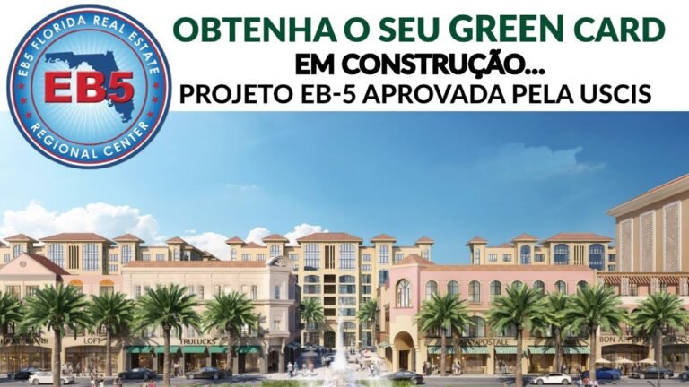 Quer obter o GREEN CARD? Veja que excelente Investimento em Orlando (EB-5)!!