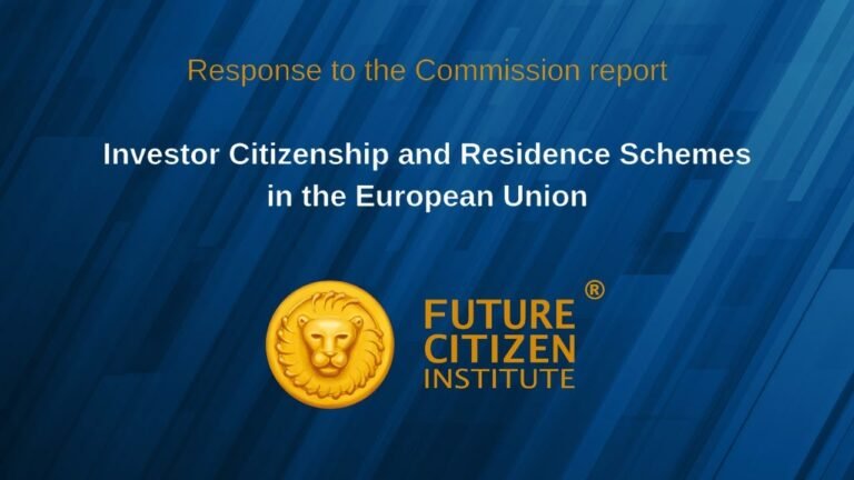 Response to the Commission Report – Investor Citizenship and Residence Schemes in the European Union