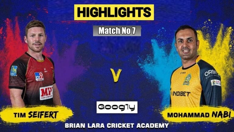 SLK vs TKR | 7th Match | CPL 2021 Match Highlights | Saint Lucia Kings vs Trinbago Knight Riders