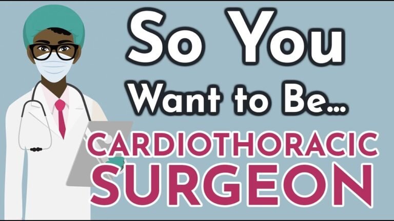 So You Want to Be a CARDIOTHORACIC SURGEON [Ep. 13]