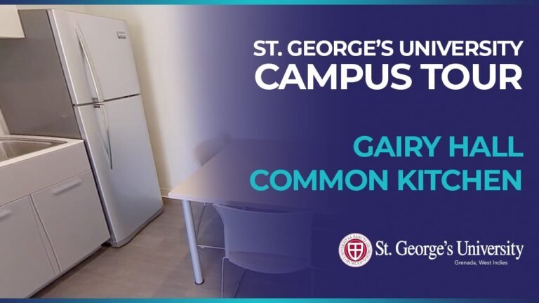 St. George's University Campus Tour – Gairy Hall – Common Kitchen