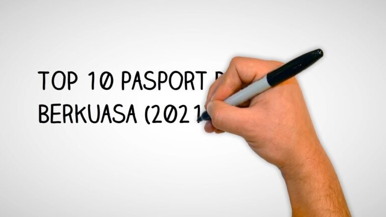 TOP 10 PASPORT PALING BERKUASA (2021) || TOP 10 MOST POWERFULL PASSPORT (2021)