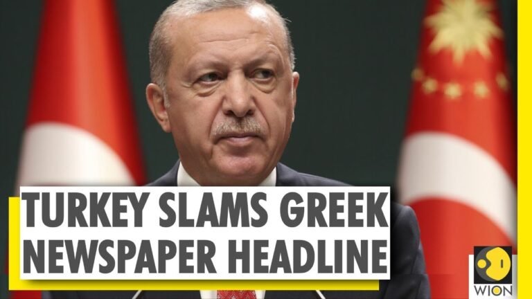 Turkey slams Greek newspaper headline | WION