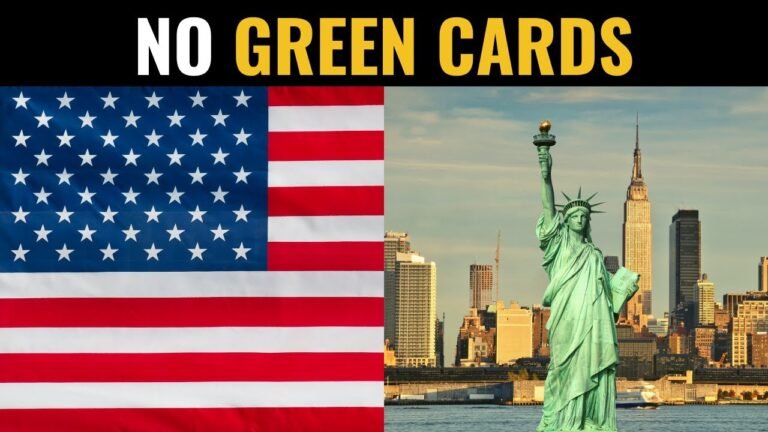 U.S. Green Card Printing Stopped | USCIS Requests a $1.2 Billion Loan from the U.S. Congress