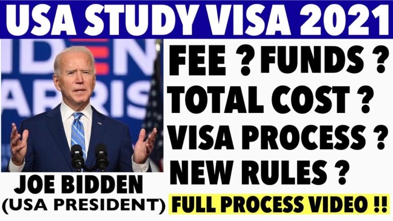 USA study visa requirements 2021 in Hindi | USA | STUDY VISA | FUNDS | COST | GAP | FULL PROCESS |