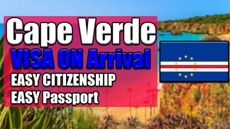 Visa On Arrival Country Cape Verde Gives Fastest Citizenship & Passport