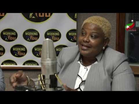 WORKING FOR YOU discussion featuring Officials from the   St. Kitts-Nevis-Anguilla National Bank