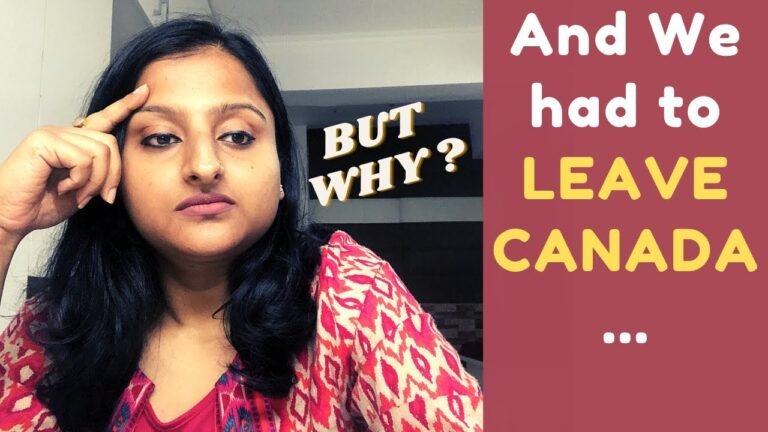 We had to LEAVE CANADA and come back to INDIA | Why we left canada | HumptyDumpty2