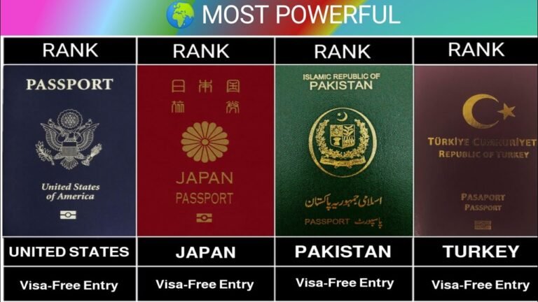 World Most Powerful Passport (2021) – 199 Countries Compared World Most Powerful Passport (2021) – 199 Countries Compared