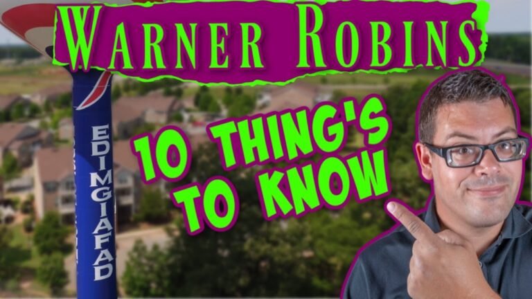 10 Things To Know Before Moving To Warner Robins, Georgia