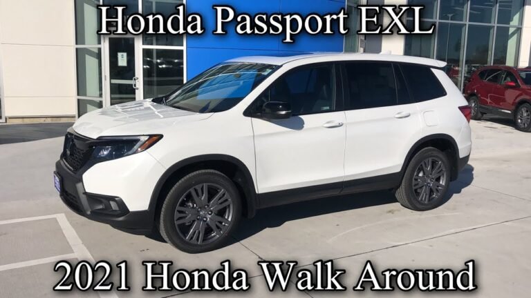 2021 Honda Passport EX-L Walk Around