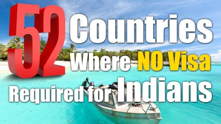 52 Visa free countries for Indian Passport holders where Indians can travel without visa