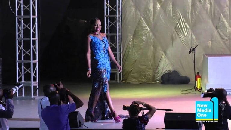 Antigua Carnival 2013: Queen of Carnival: Evening Wear: Josephine Samuel